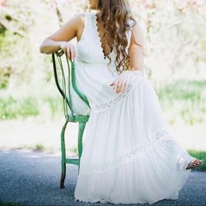 Long white Altar’d State dress